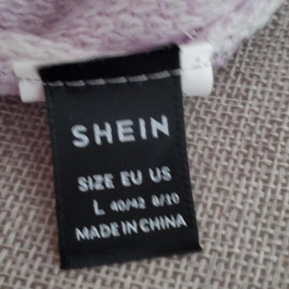 NWOT Drop Shoulder Plaid Sweater - Picture 4 of 5